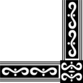 Free Stock Photo: Illustration of a lower right frame corner