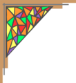 Free Stock Photo: Illustration of an upper right frame corner