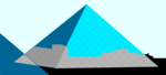Free Stock Photo: Illustration of the Louvre Pyramid