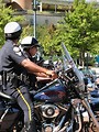 Free Stock Photo: Police officers on motorcycles