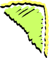 Free Stock Photo: Illustration of an upper right frame corner