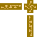 Free Stock Photo: Illustration of an upper right frame corner