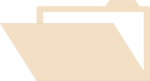 Free Stock Photo: Illustration of a tan file folder