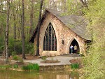 Free Stock Photo: A small chapel in the woods