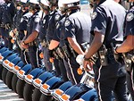 Free Stock Photo: Police officers on motorcycles