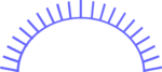 Free Stock Photo: Illustration of a blue rising sun.