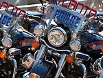 Free Stock Photo: Police motorcycles