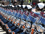Free Stock Photo: Police motorcycles
