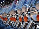 Free Stock Photo: Police motorcycles