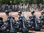 Free Stock Photo: Police motorcycles