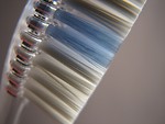 Free Stock Photo: Closeup of a toothbrush