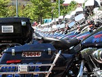 Free Stock Photo: Police motorcycles
