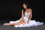Free Stock Photo: Miss Argentina Maria Martinez posing on the floor