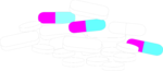 Free Stock Photo: Illustration of various sized pills