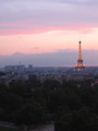 Free Stock Photo: The Eiffel Tower at sunset