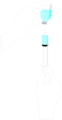 Free Stock Photo: Illustration of hands drawing fluid into a syringe