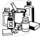 Free Stock Photo: Illustration of various medicines