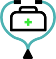 Free Stock Photo: Illustration of a doctor bag and stethoscope
