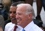 Free Stock Photo: President Barack Obama and VP Joe Biden