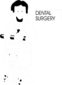 Free Stock Photo: Illustration of a dentist with a drill
