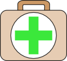 Free Stock Photo: Illustration of a first aid kit