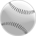 Free Stock Photo: Illustration of a baseball
