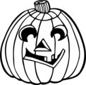 Free Stock Photo: Illustration of a jack-o-lantern