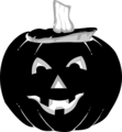 Free Stock Photo: Illustration of a jack-o-lantern
