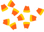 Free Stock Photo: Illustration of candy corn