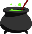 Free Stock Photo: Illustration of a cauldron