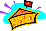 Free Stock Photo: Illustration of swiss cheese