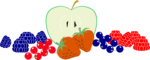 Free Stock Photo: Illustration of various fruit