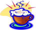 Free Stock Photo: Illustration of a cappuccino