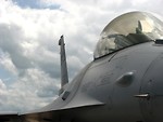 Free Stock Photo: Closeup of a jet fighter