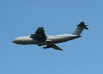 Free Stock Photo: A military plane flying in the sky