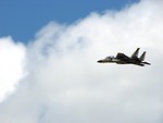 Free Stock Photo: A jet fighter flying in the sky