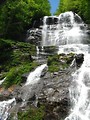 Free Stock Photo: A large waterfall over rocks