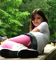 Free Stock Photo: A beautiful young punk rock girl posing outdoors