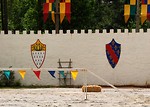 Free Stock Photo: An empty jousting arena at the 2009 Georgia Renaissance Festival
