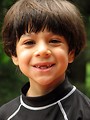 Free Stock Photo: Close-up portrait of a young latino boy posing outdoors