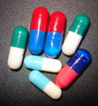 Free Stock Photo: Colorful pill capsules