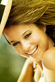 Free Stock Photo: Close-up portrait of a beautiful woman smiling.
