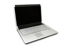 Free Stock Photo: A laptop isolated on a white background