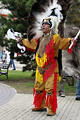 Free Stock Photo: A singing and dancing Indian
