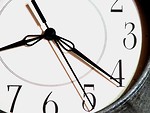 Free Stock Photo: Closeup of a clock