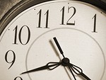 Free Stock Photo: Closeup of a clock