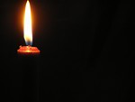 Free Stock Photo: Closeup of candle