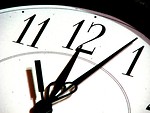 Free Stock Photo: Closeup of a clock