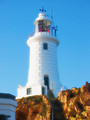 Free Stock Photo: Illustration of a white lighthouse