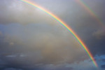 Free Stock Photo: A rainbow in the sky